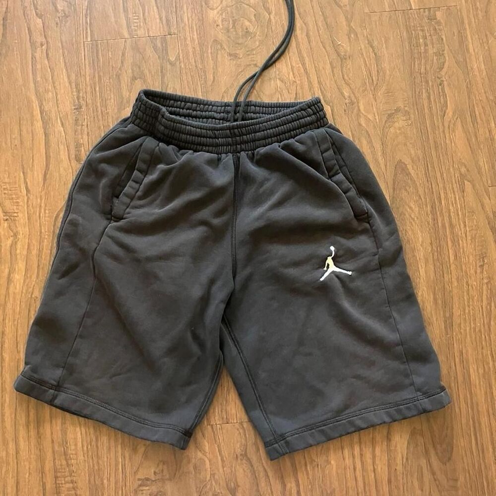 Jordan Men's Black and Grey Joggers-tracksuits